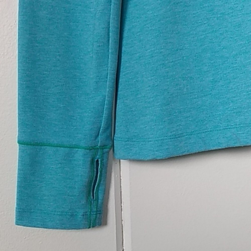 Puma Golf Jacket‎ Dry Cell Green & Teal Golf 1/2 Zip, Size - Small - Picture 3 of 8